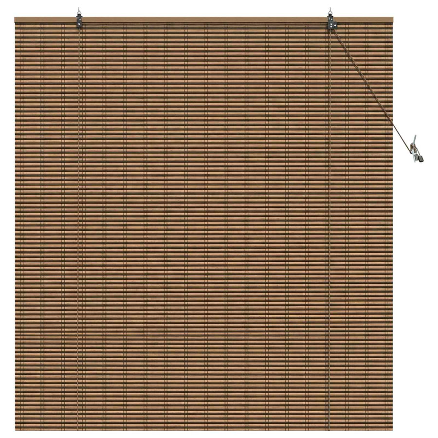 Rolgordijn Bruin 130 x 160 cm Bamboe