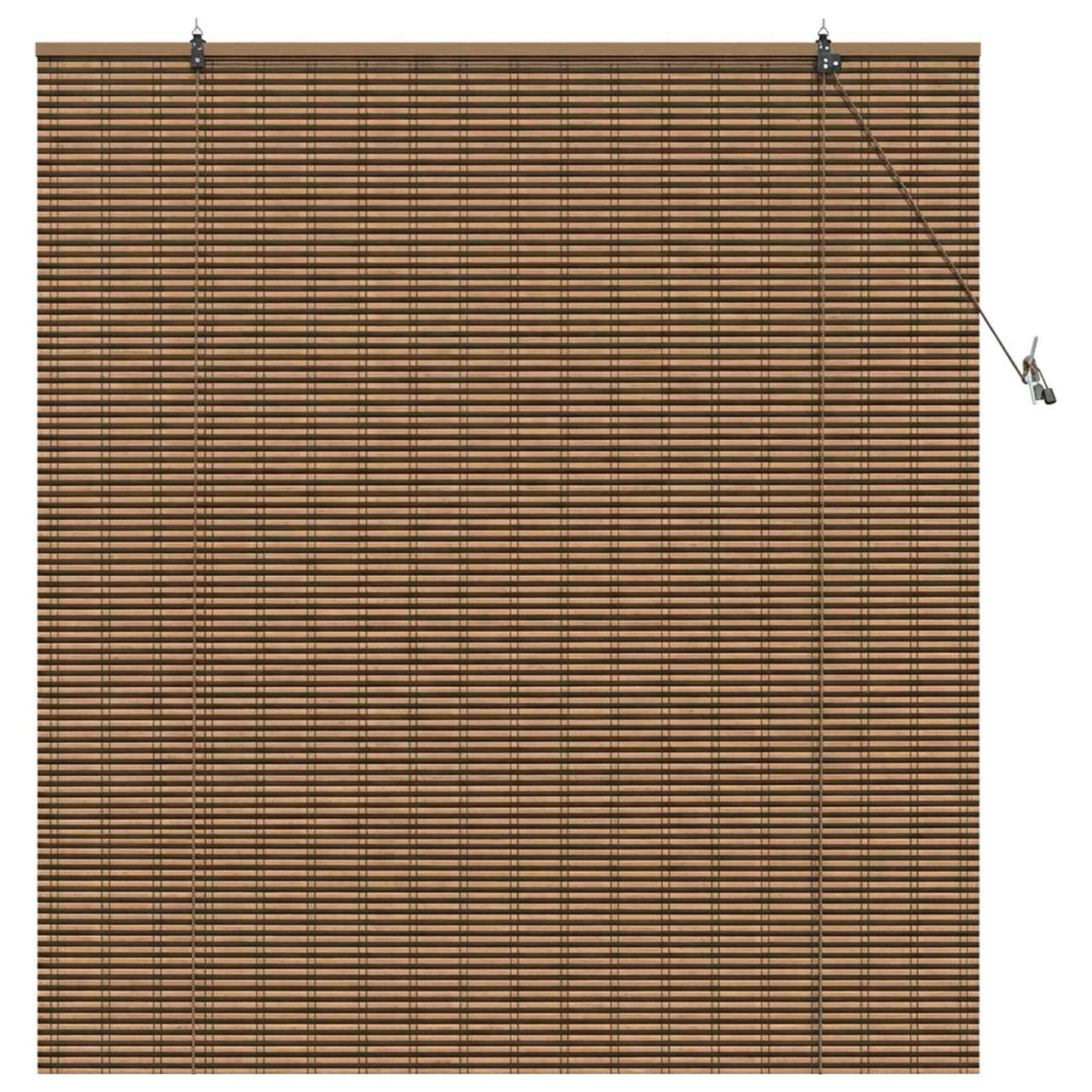 Rolgordijn Bruin 160 x 160 cm Bamboe
