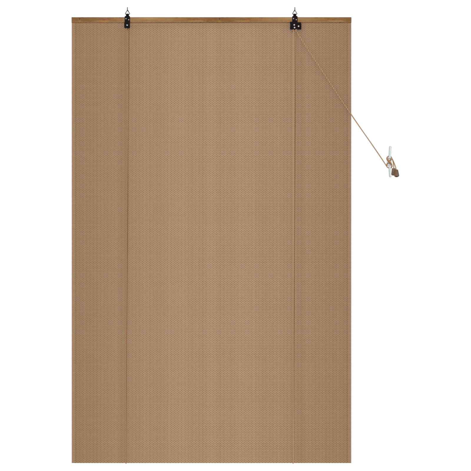 Rolgordijn Bruin 100 x 160 cm Bamboe
