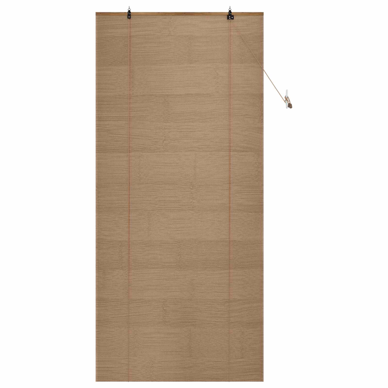 Rolgordijn Bruin 100 x 220 cm Bamboe
