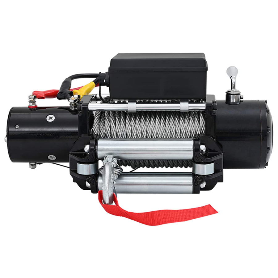 Elektrische lier PVC Zwart
