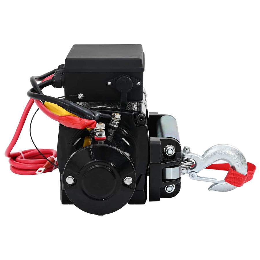 Elektrische lier PVC Zwart
