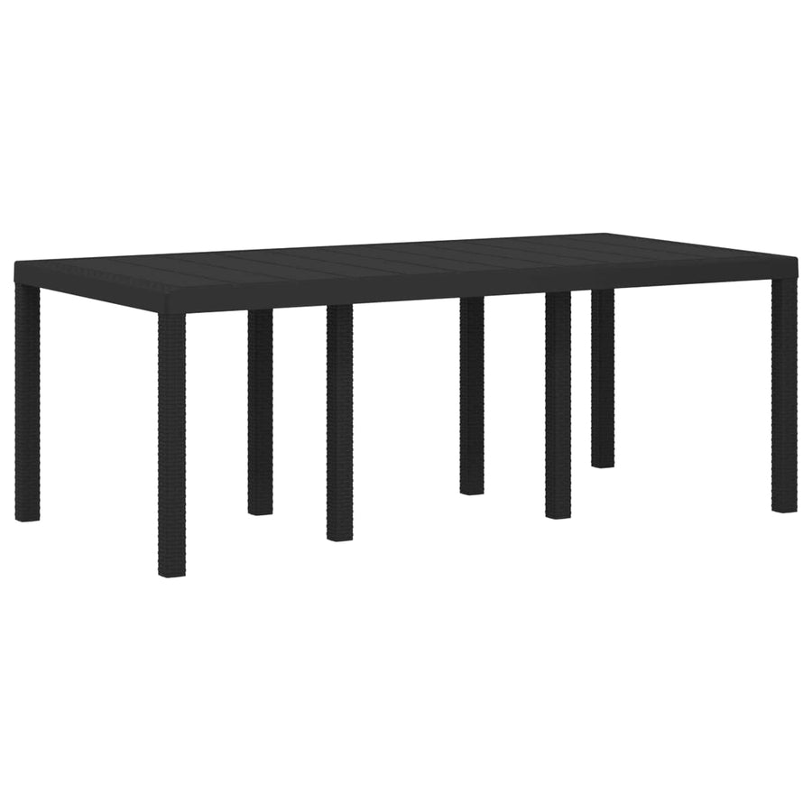 Tuin eettafelset met kussen 7 pcs Anthraciet en Lichtgrijs PP