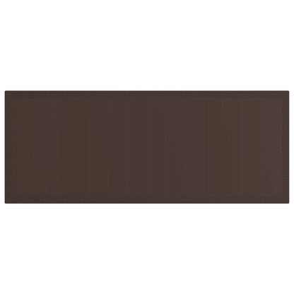 Tuin eettafelset met kussen 9 pcs Bruin en Taupe PP