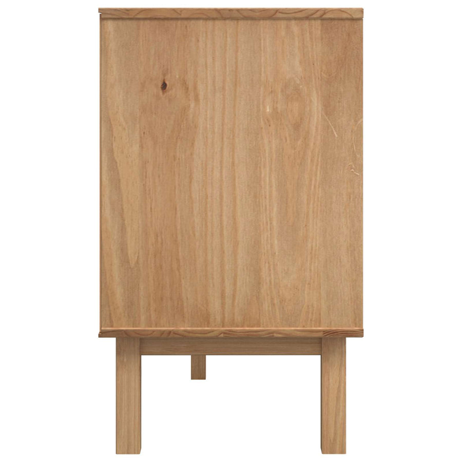 Dressoir OTTA Bruin en zwart 114 x 43 x 73,5 cm