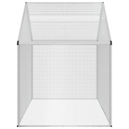 Vogelkooi Zilverkleurig 181,5 x 110,5 x 173,5 cm