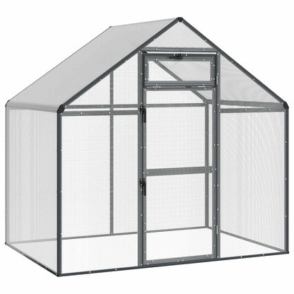 Vogelkooi Antracietkleurig 181,5 x 110,5 x 173,5 cm