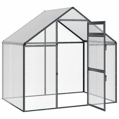 Vogelkooi Antracietkleurig 181,5 x 110,5 x 173,5 cm
