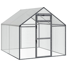 Vogelkooi Antracietkleurig 181,5 x 221 x 173,5 cm