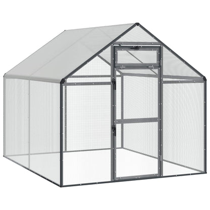 Vogelkooi Antracietkleurig 181,5 x 221 x 173,5 cm