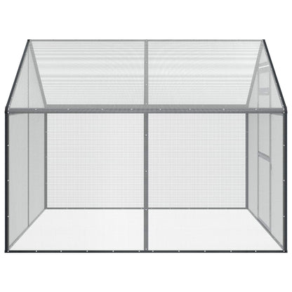 Vogelkooi Antracietkleurig 181,5 x 221 x 173,5 cm