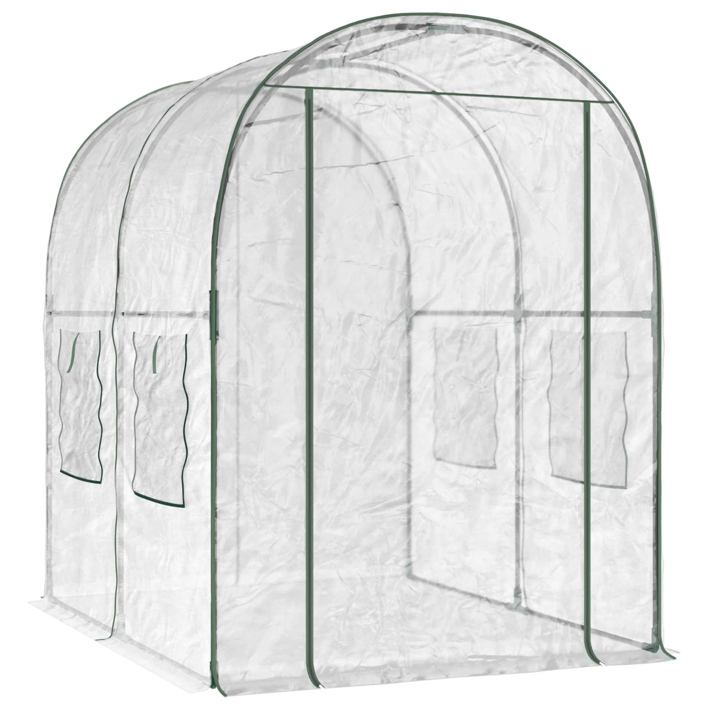 Kweekhuis met Frame 160 x 200 x 192,5 cm PVC Doorzichtig