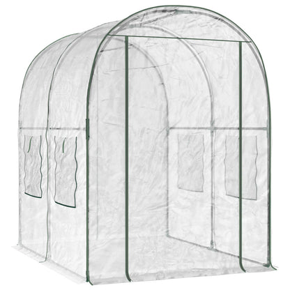 Kweekhuis met Frame 160 x 200 x 192,5 cm PVC Doorzichtig