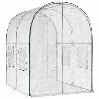 Kweekhuis met Frame 160 x 200 x 192,5 cm PVC Doorzichtig