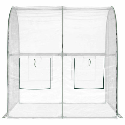 Kweekhuis met Frame 160 x 200 x 192,5 cm PVC Doorzichtig