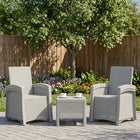 Ligstoelen rietenlook wit 2 stuks 56x63x92 cm