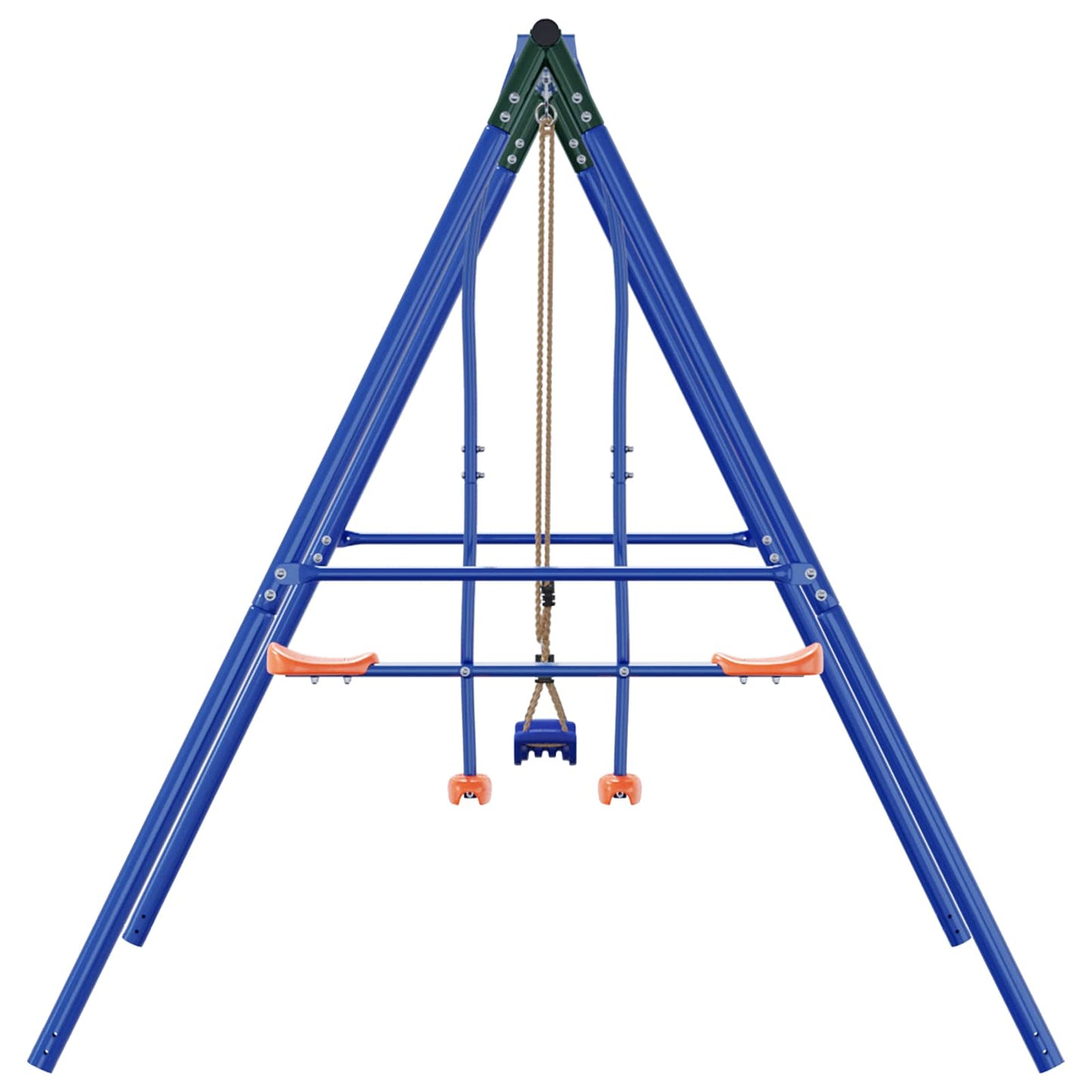 Buiten Schommelframe met Glijbaan voor tot 3 kinderen