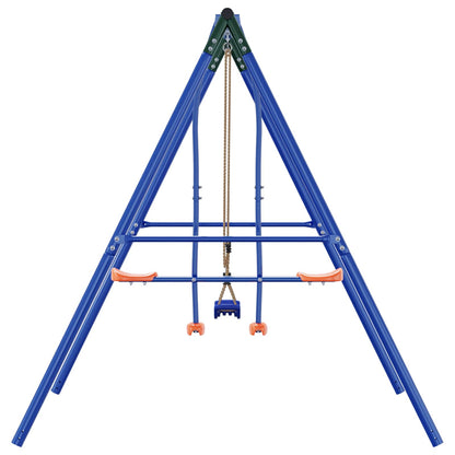 Buiten Schommelframe met Glijbaan voor tot 3 kinderen