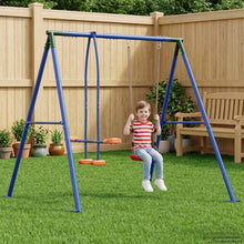 Buiten Schommelframe met Glijbaan voor tot 3 kinderen