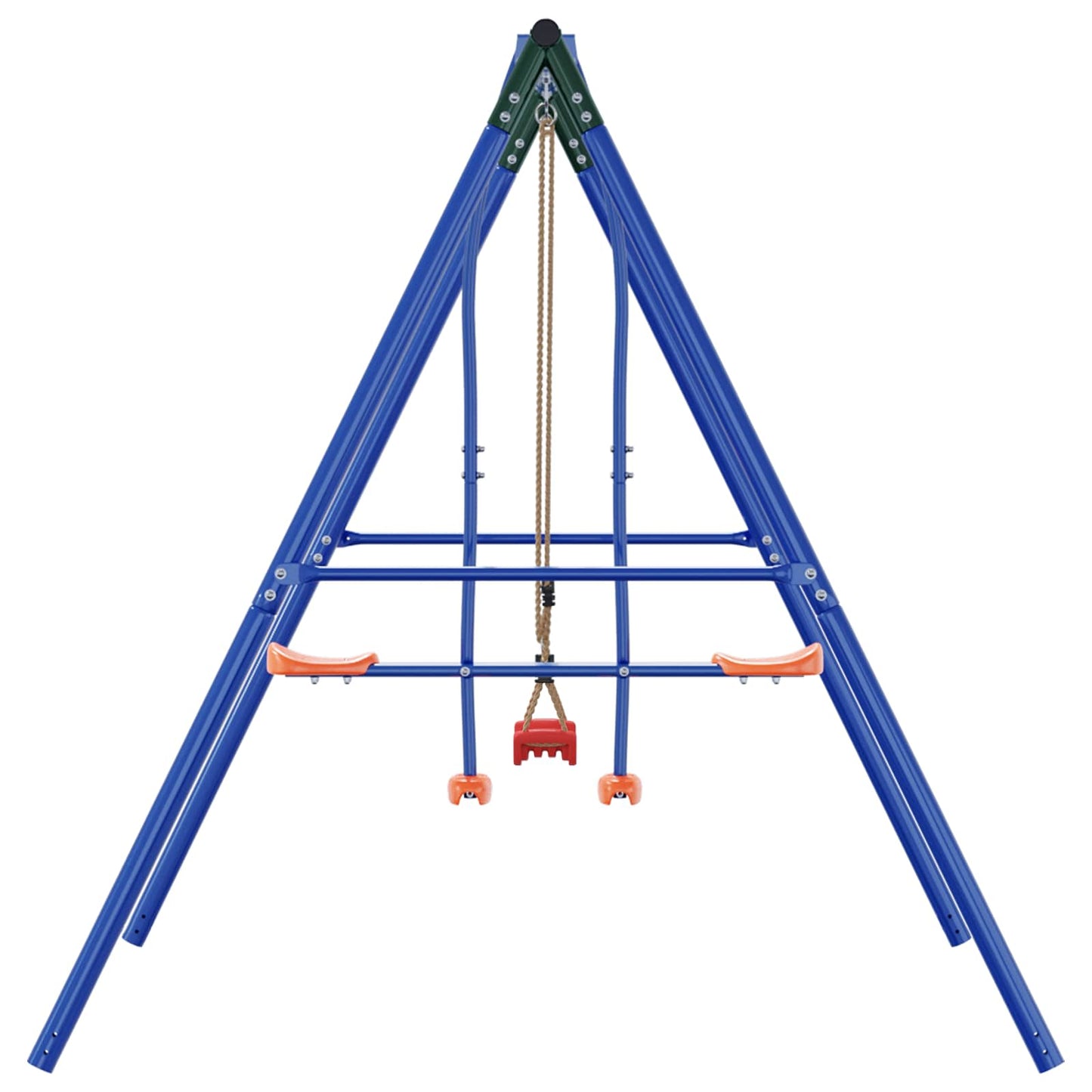 Buiten Schommelframe met Glijbaan voor tot 3 kinderen
