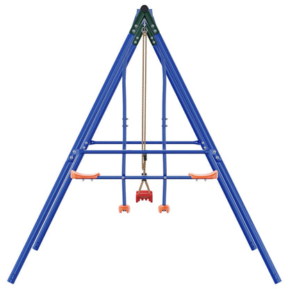 Buiten Schommelframe met Glijbaan voor tot 3 kinderen