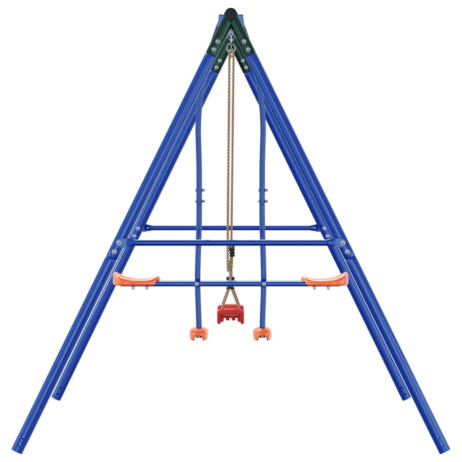 Buiten Schommelframe met Glijbaan voor tot 3 kinderen