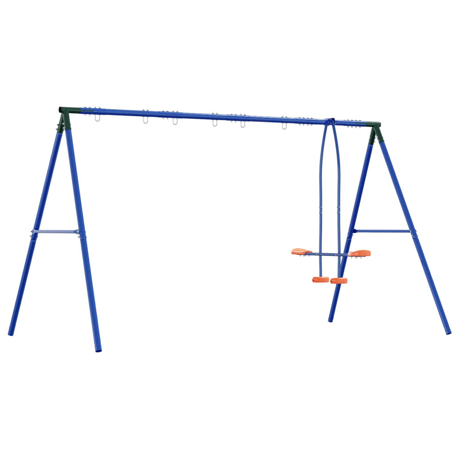 Buiten schommelframe met glijder voor tot 5 kinderen