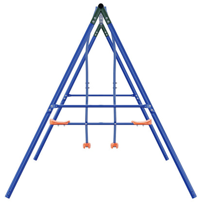 Buiten schommelframe met glijder voor tot 5 kinderen