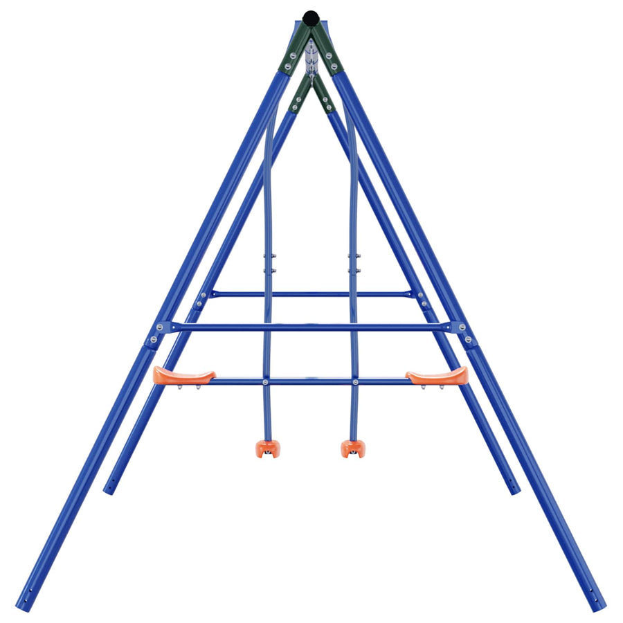 Buiten schommelframe met glijder voor tot 5 kinderen