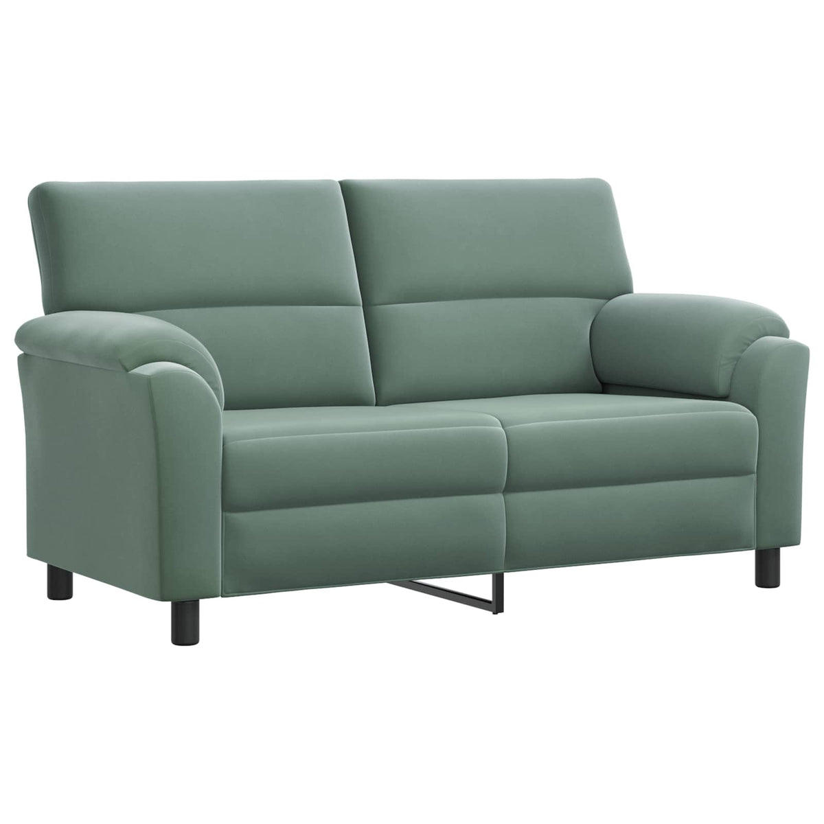 Bankstel 2 pcs Zeegroen fluweel