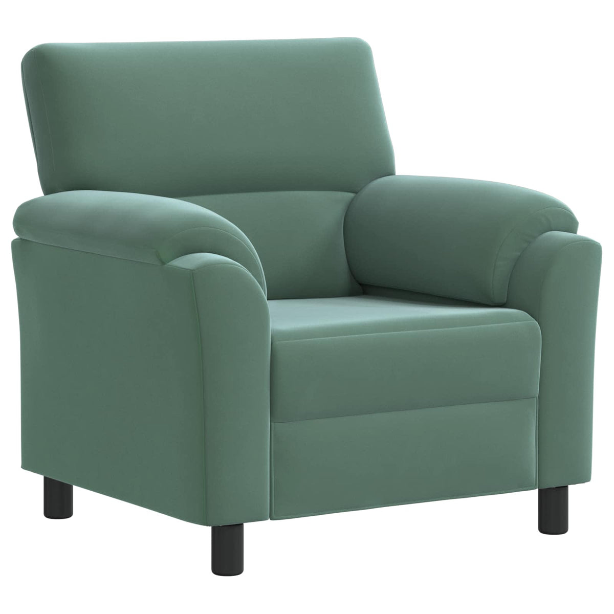 Bankstel 2 pcs Zeegroen fluweel