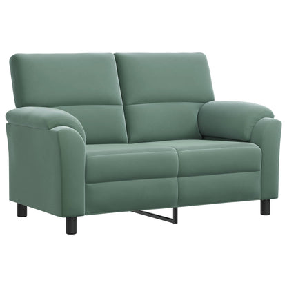 Bankstel 2 pcs Zeegroen fluweel
