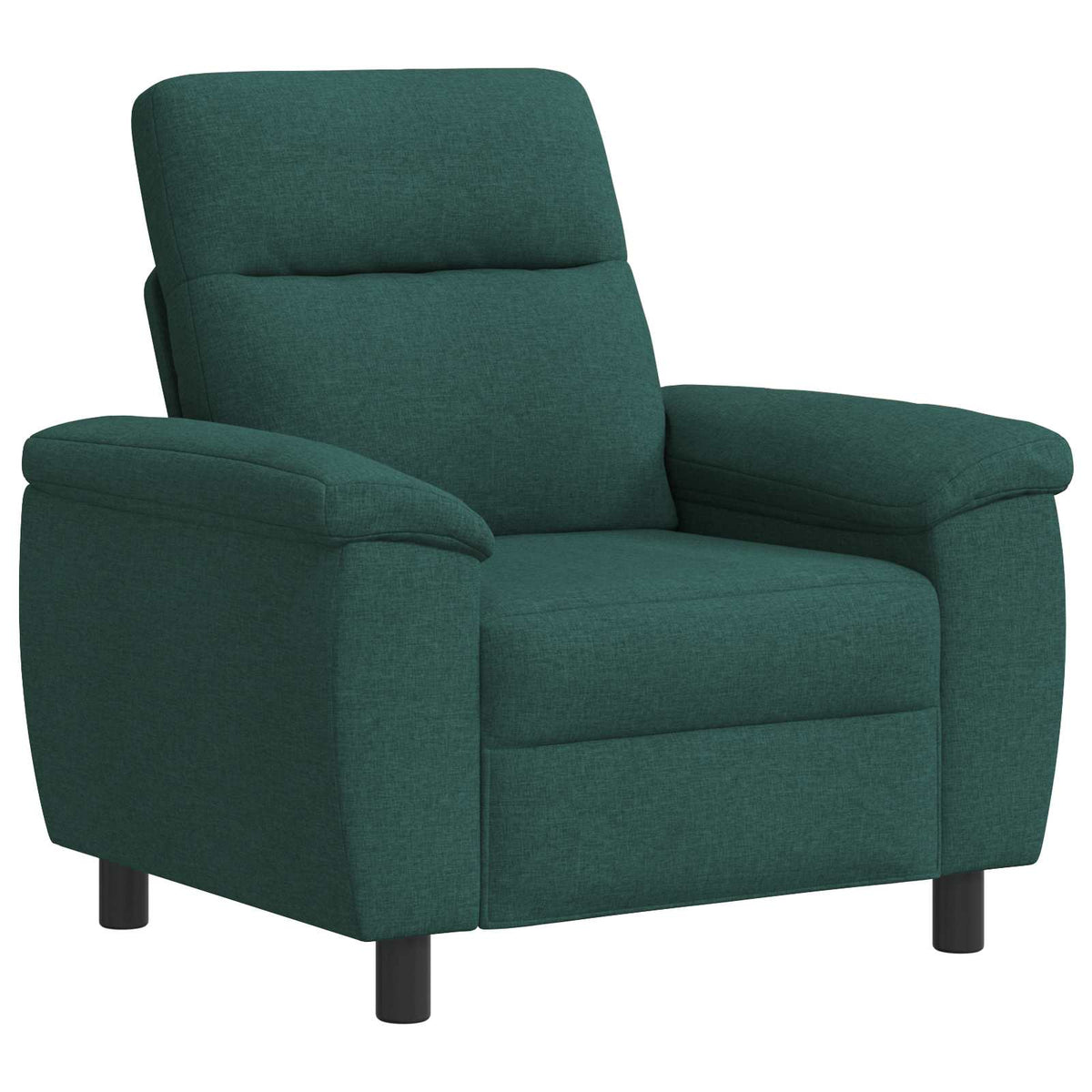 Bankstel 2 pcs Donkergroen Stof