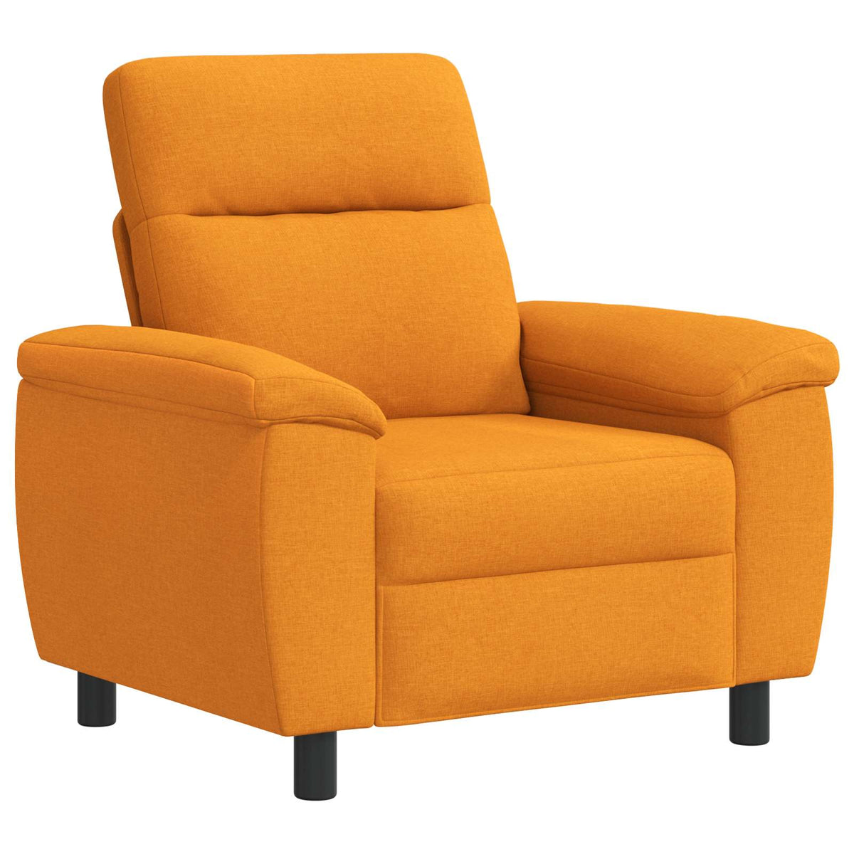 Bankstel 3 pcs Donkergeel Stof