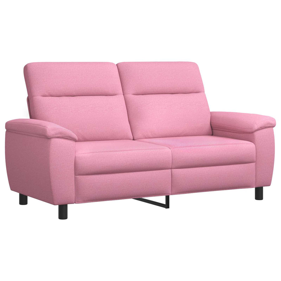 Bankstel 3 pcs Roze Stof