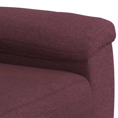 Bankstel 3 pcs Paars Stof