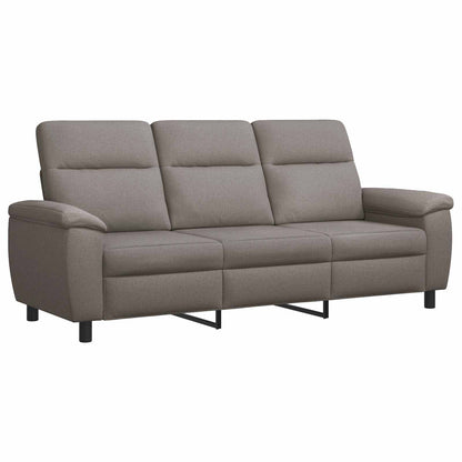 Bankstel 2 pcs Taupe Stof