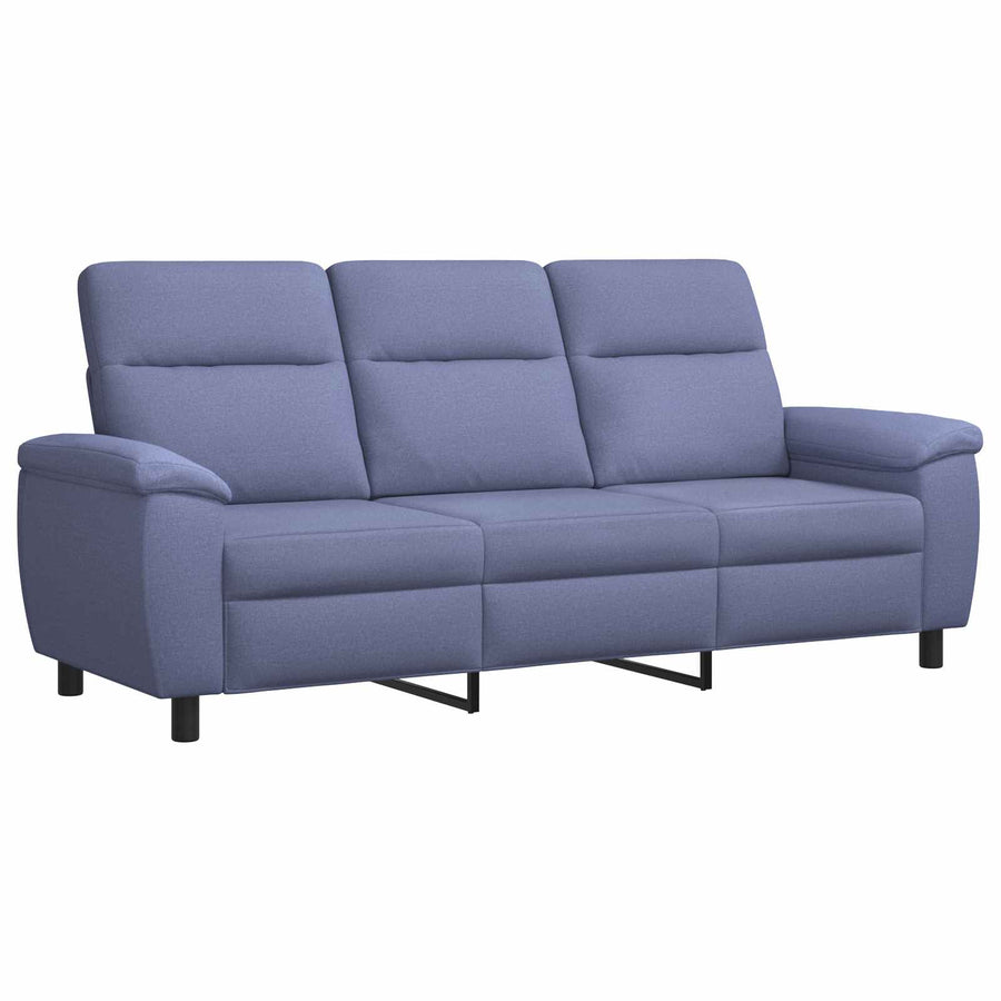 Bankstel 2 pcs Jeans Blauw Stof