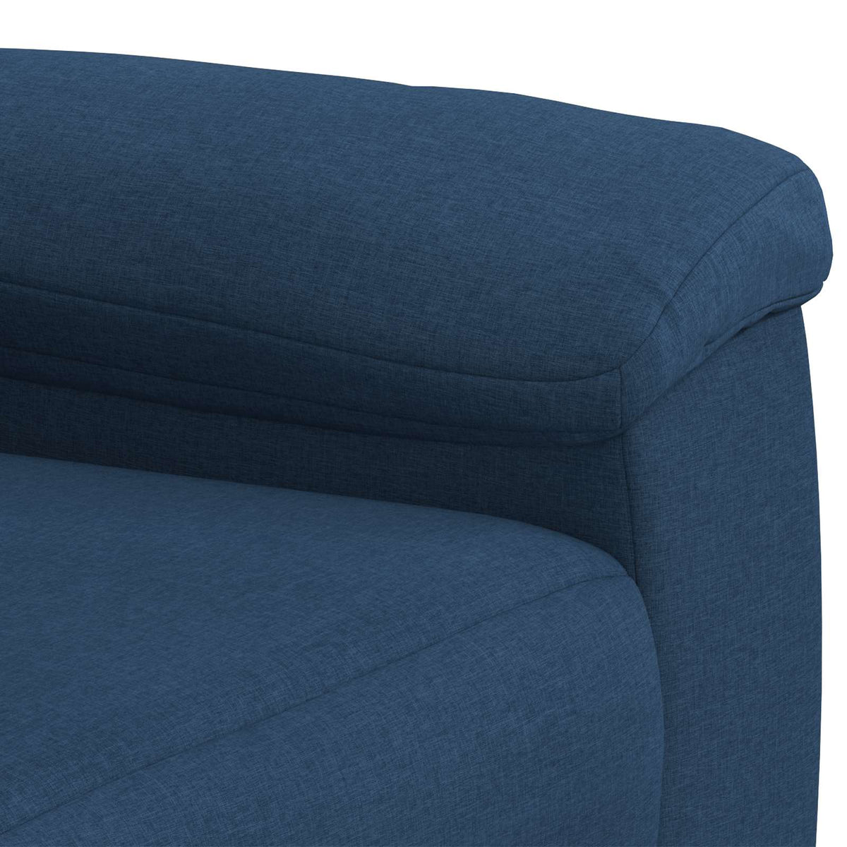 Bankstel 2 pcs Blauw Stof