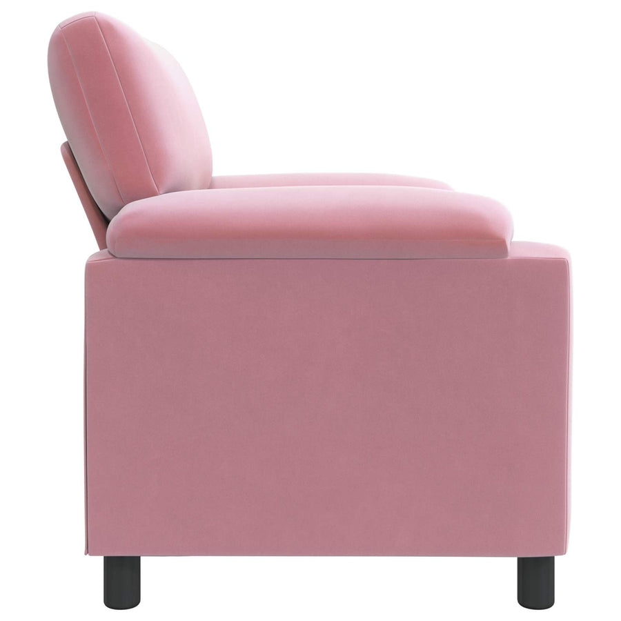 Bank Roze 94 x 85 x 93 cm fluweel