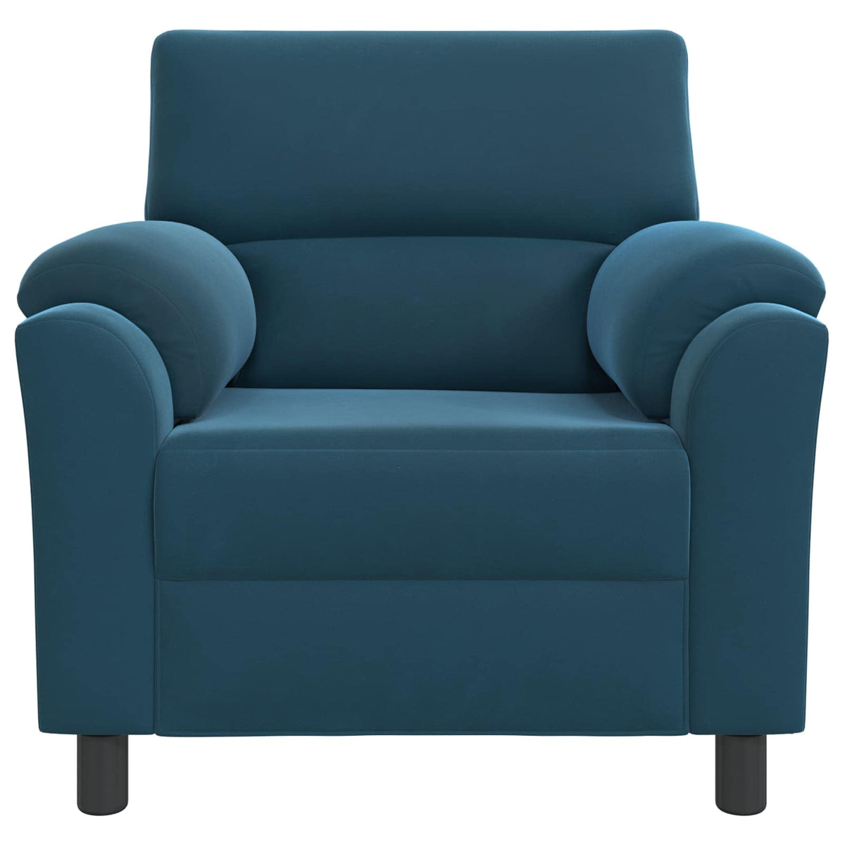 Bank Blauw 94 x 85 x 93 cm fluweel