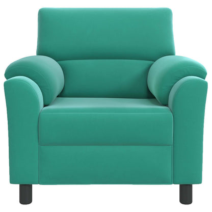 Bank Turquoise 94 x 85 x 93 cm fluweel