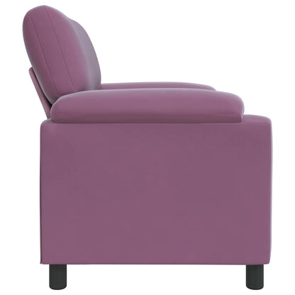 Bank Paars 94 x 85 x 93 cm fluweel