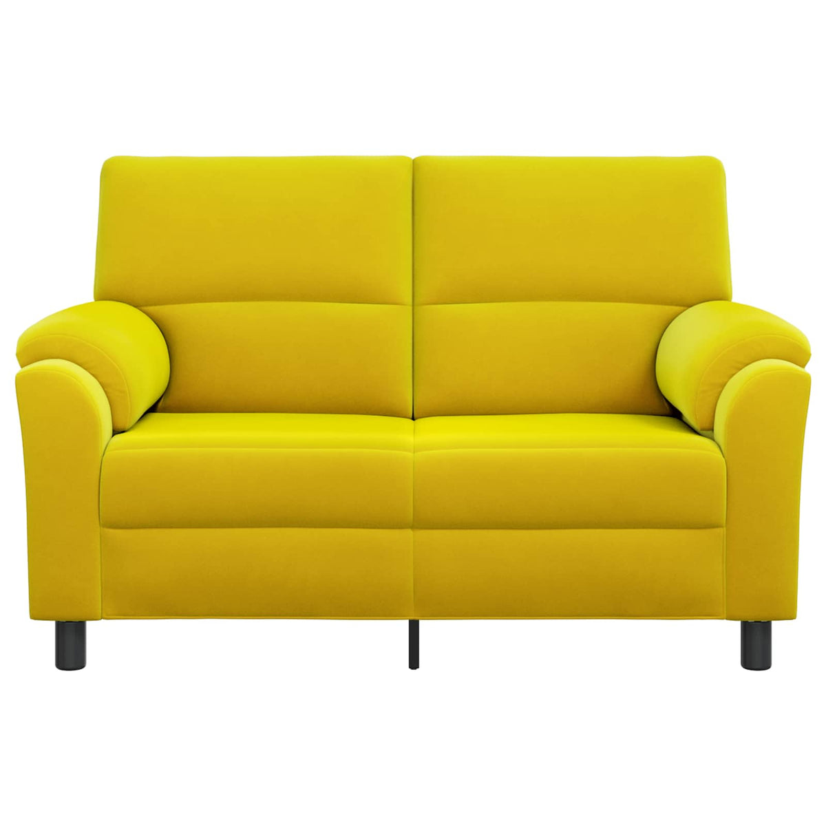 Bank Geel 154 x 85 x 93 cm fluweel