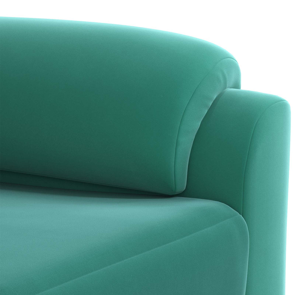 Bank Turquoise 154 x 85 x 93 cm fluweel