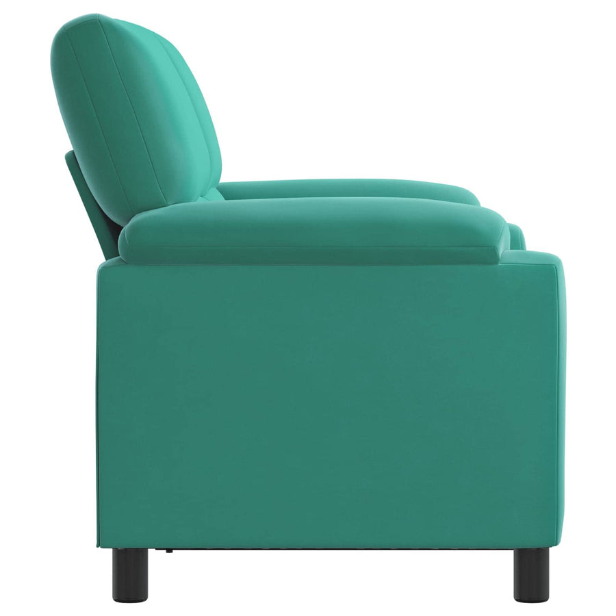 Bank Turquoise 154 x 85 x 93 cm fluweel