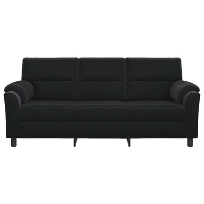 Bank Zwart 214 x 85 x 93 cm fluweel