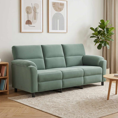 Bank Zeegroen 214 x 85 x 93 cm fluweel