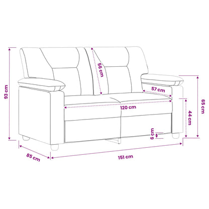 Bank Rood 151 x 85 x 93 cm Kunstleer