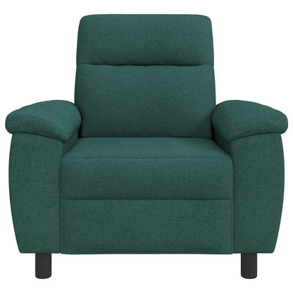 Bank Donkergroen 95 x 90 x 95 cm Stof